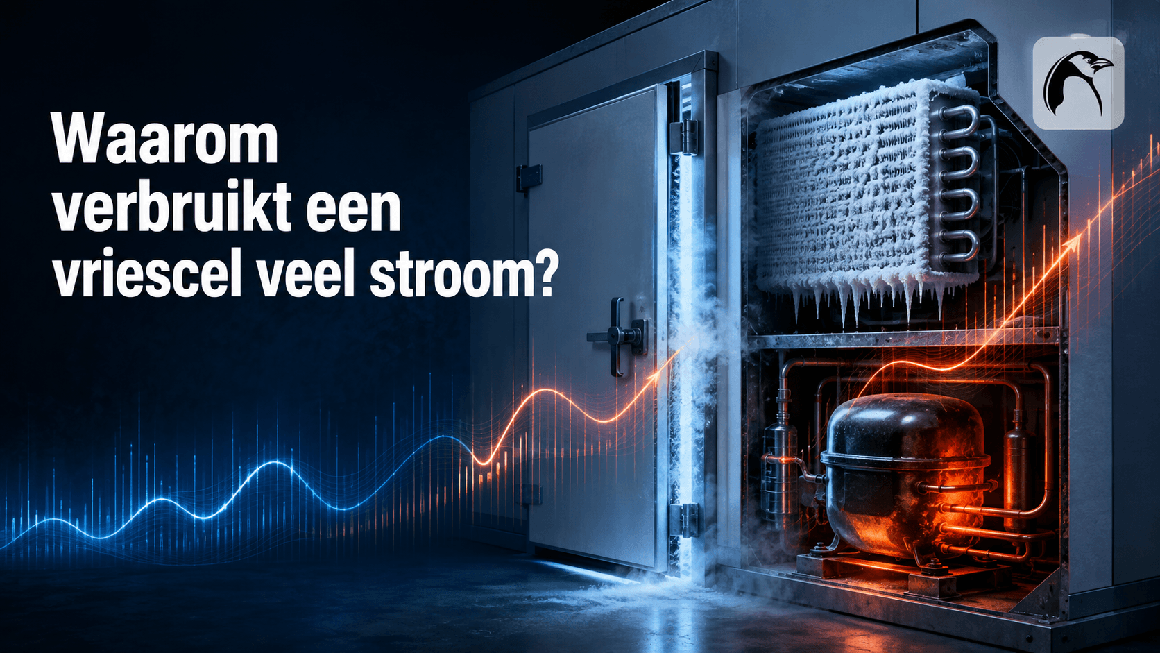 Waarom verbruikt een vriescel veel stroom?