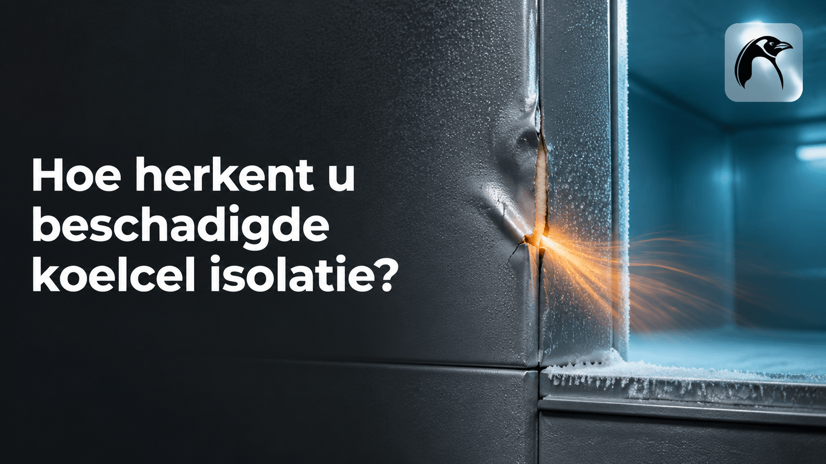 Hoe herkent u beschadigde koelcel isolatie?