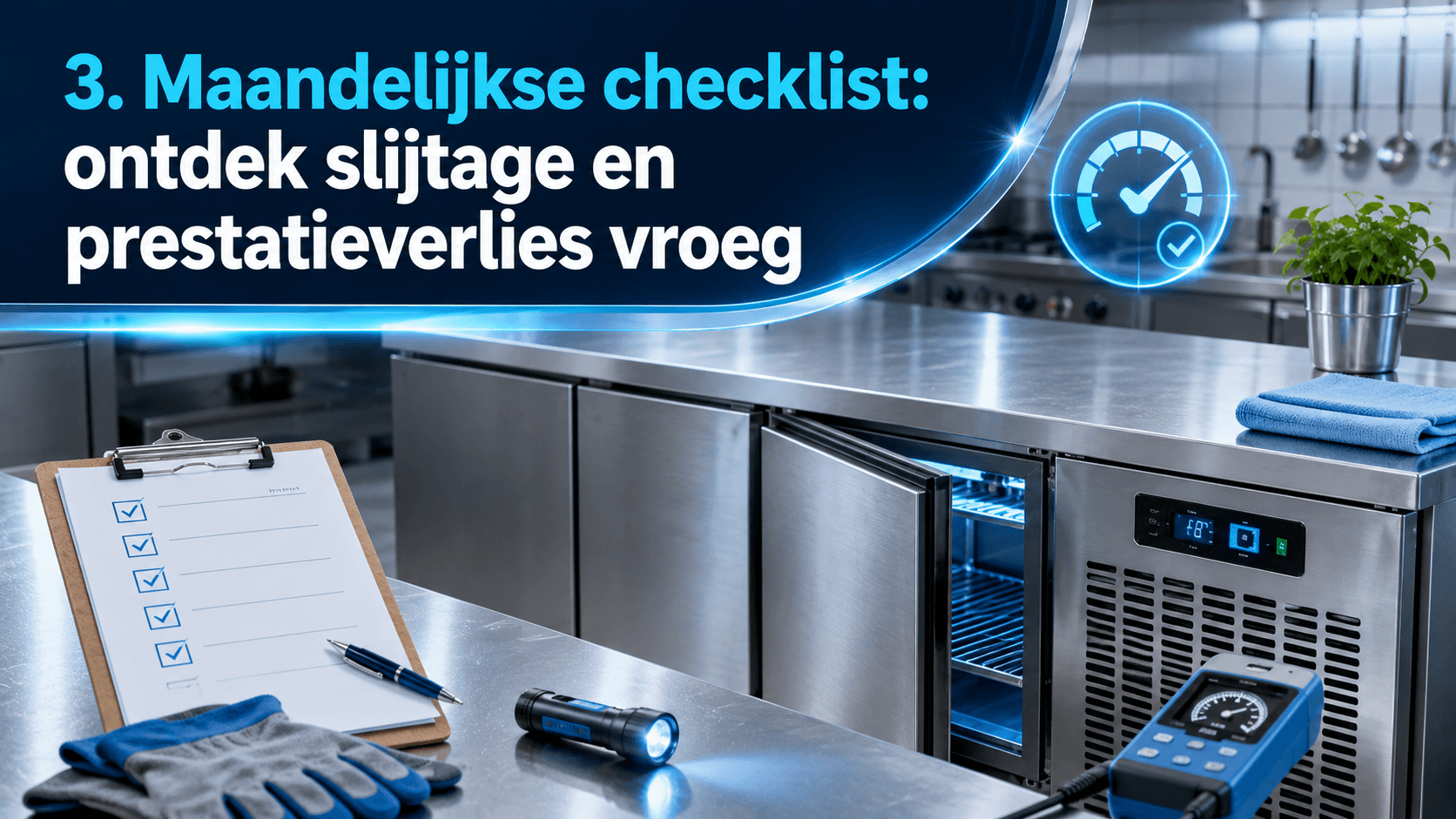 Maandelijkse checklist: ontdek slijtage en prestatieverlies vroeg