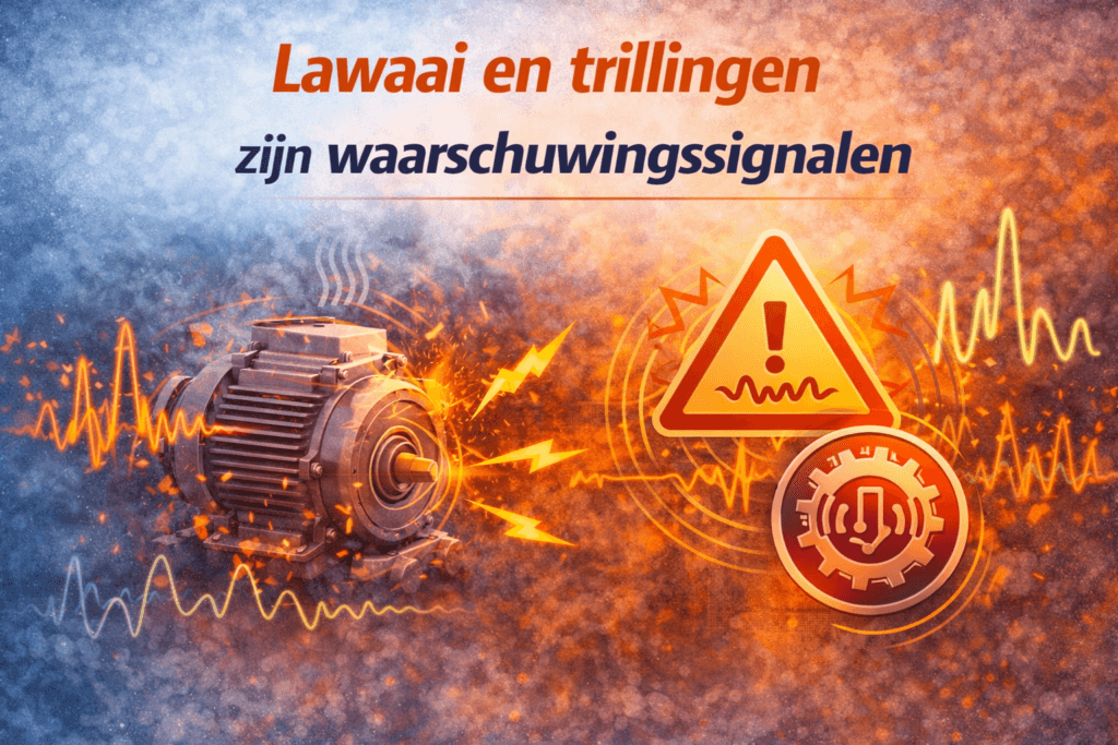 Lawaai en trillingen zijn waarschuwingssignalen