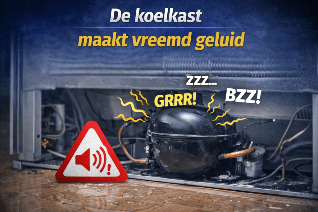  De koelkast maakt vreemd geluid