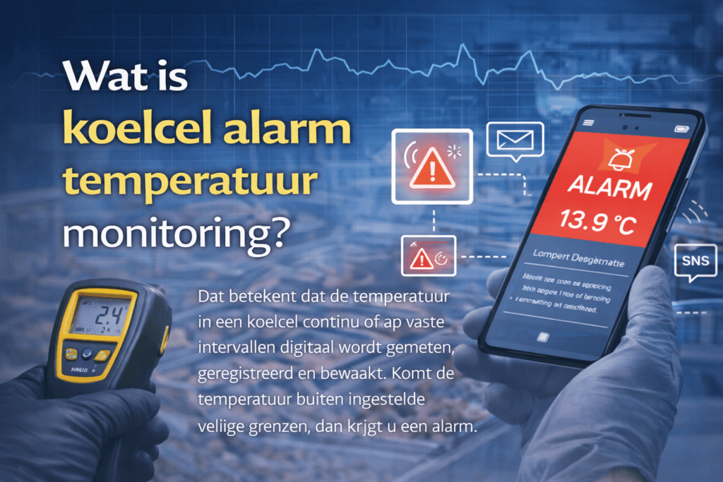 Wat is koelcel alarm temperatuur monitoring?