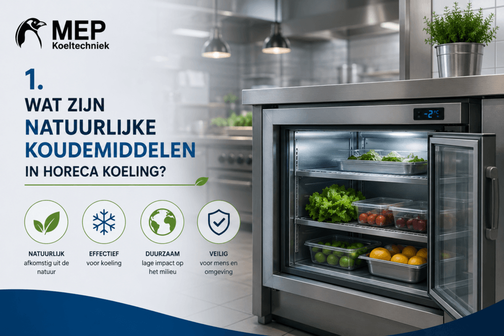 Wat zijn natuurlijke koudemiddelen in horeca koeling?