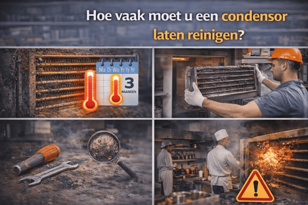 Hoe vaak moet u een condensor laten reinigen?
