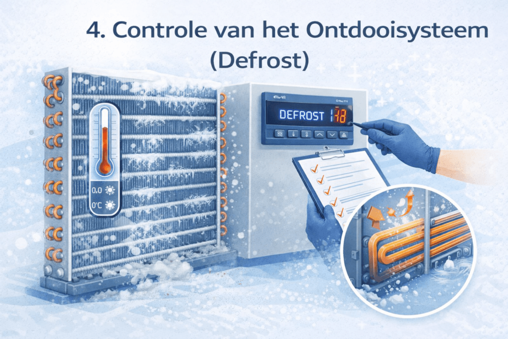Controle van het Ontdooisysteem (Defrost)
