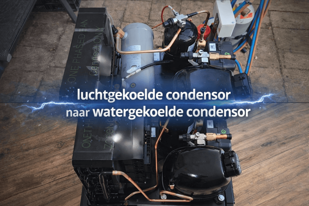 Van luchtgekoelde condensor naar watergekoelde condensor: wanneer is ombouw de beste oplossing?