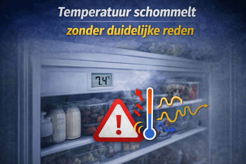 Temperatuur schommelt zonder duidelijke reden