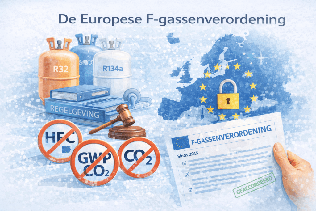 De Europese F-gassenverordening