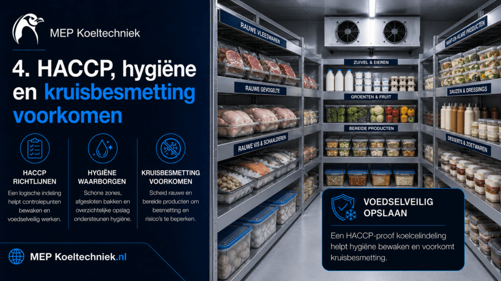 HACCP, hygiëne en kruisbesmetting voorkomen